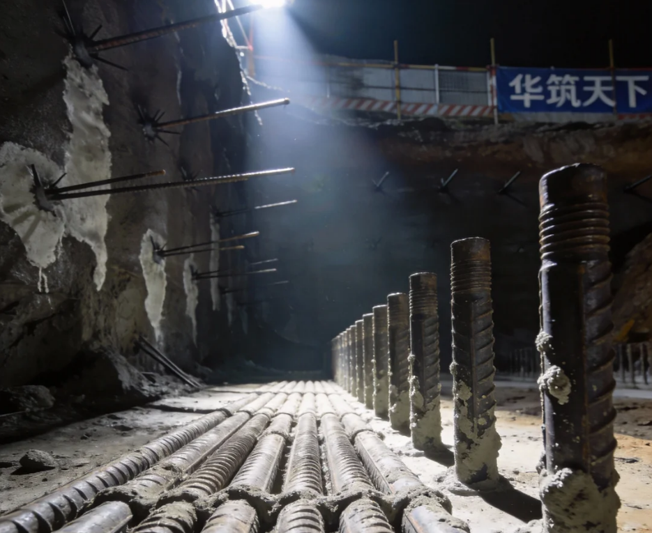 【华筑天下】享能充电深圳东部华侨城充电站基坑支护工程——微型桩施工案例